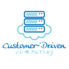 Customer-Driven Computing Cloud Server Icon